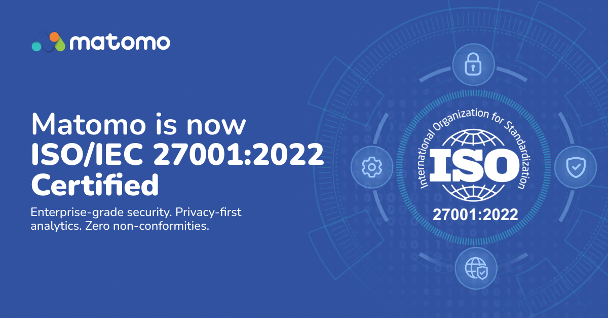 Matomo achieves ISO 27001 Certification – Strengthening our